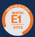 Aqui se encuentra el logo de la NORTIC E1