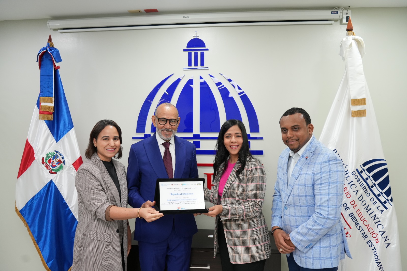 RD a través de INABIE formaliza ingreso a la Red de Alimentación Escolar de América Latina y el Caribe