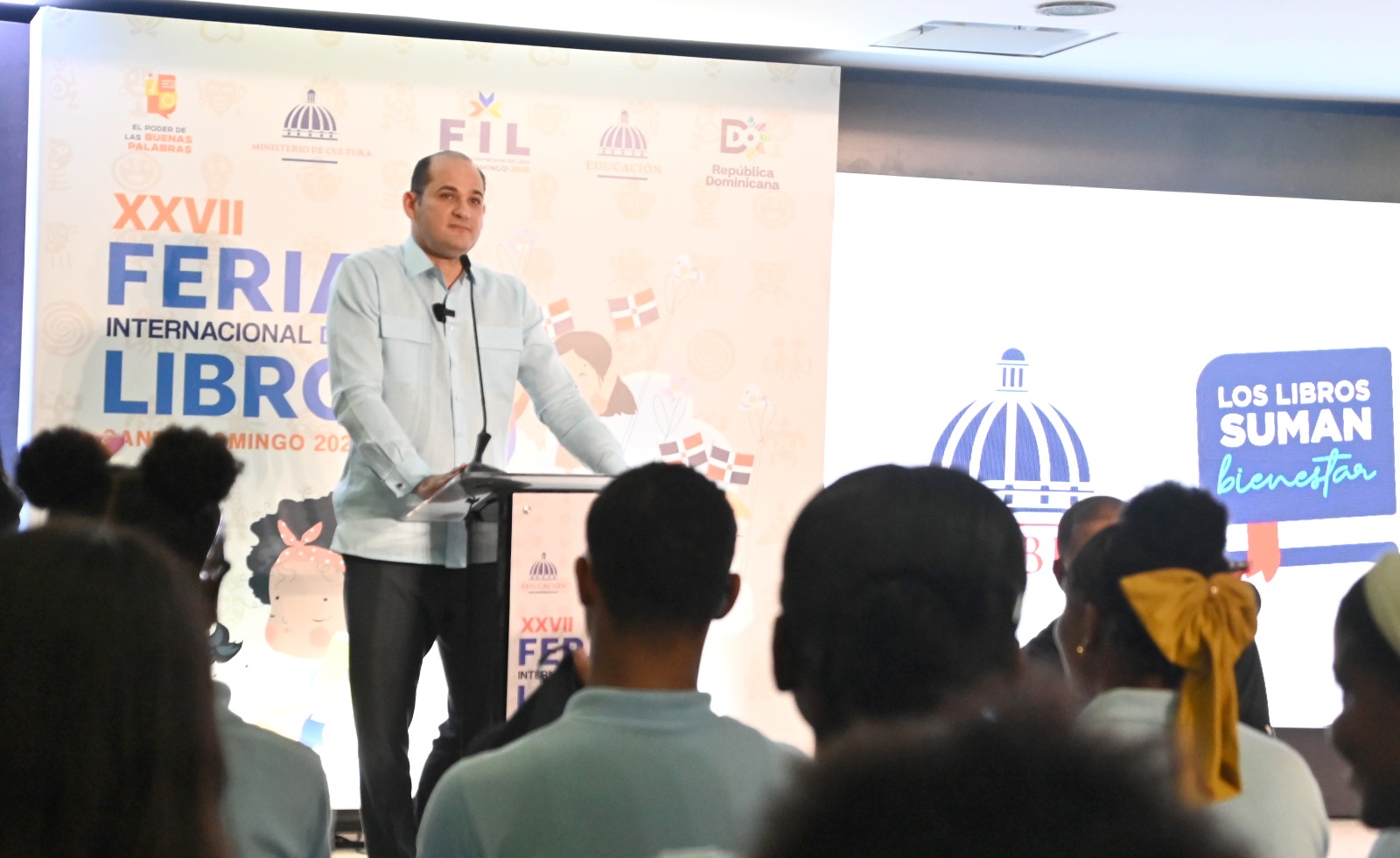 Director del INABIE resalta impacto de la lectura en el desarrollo integral de los jóvenes