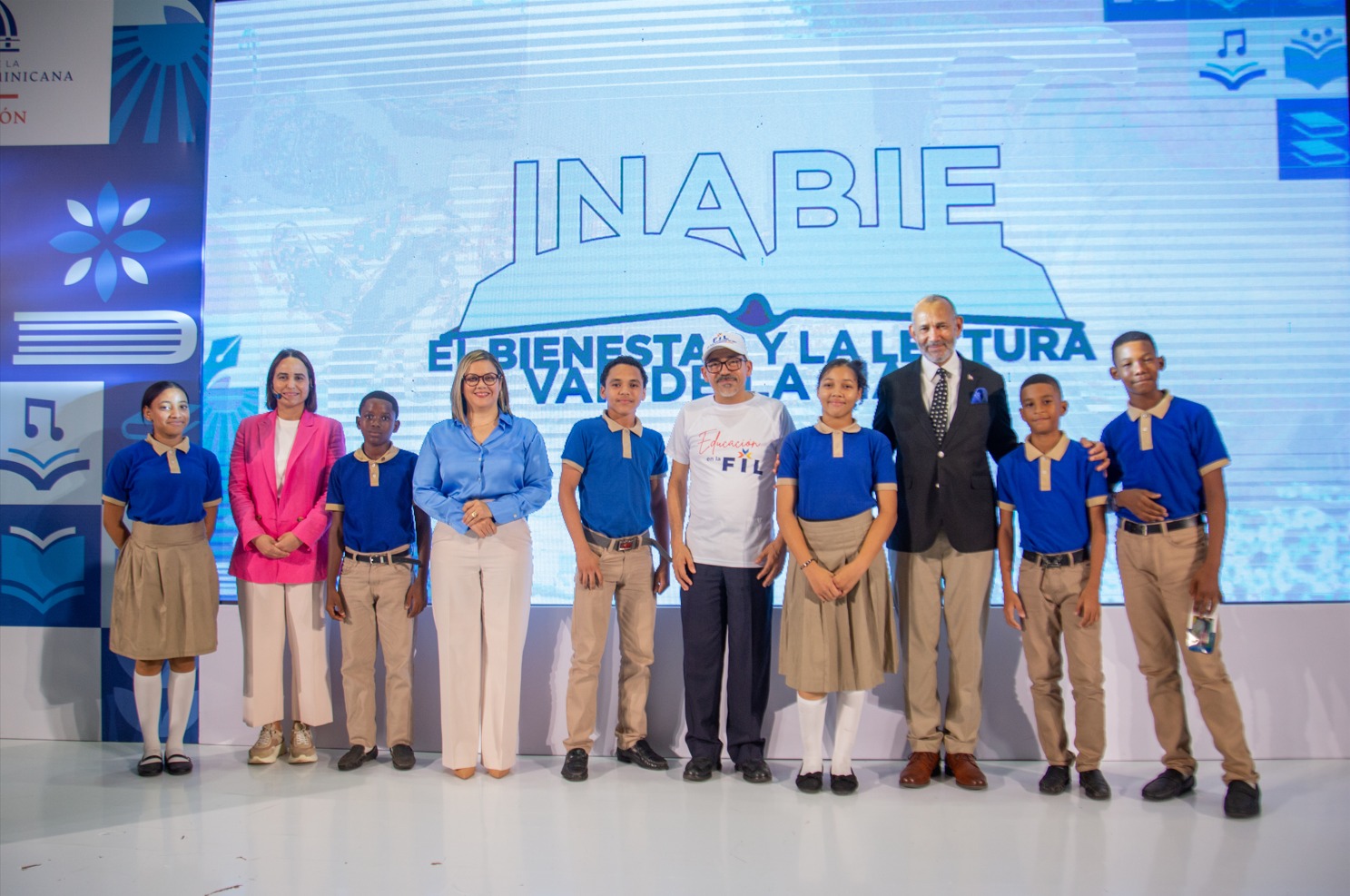 INABIE resalta en XXV Feria Internacional del Libro cómo el bienestar impacta la buena lectura