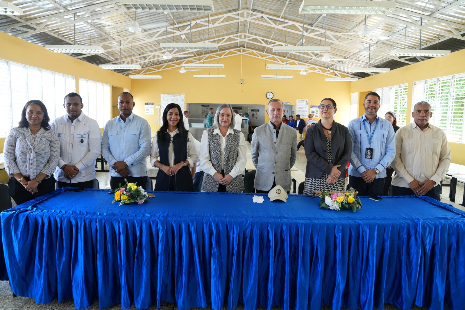 INABIE presenta Programa de Alimentación Escolar a embajador de Francia en RD