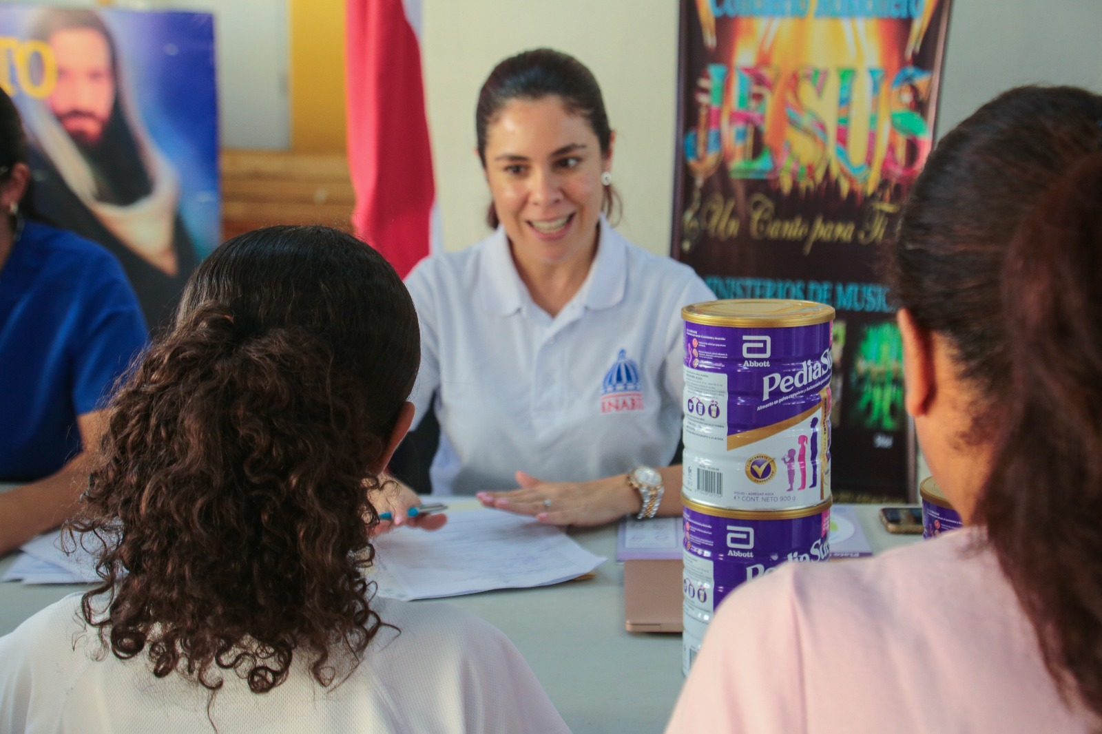 INABIE asiste a estudiantes diagnosticados con desnutrición con entrega de suplementos nutricionales